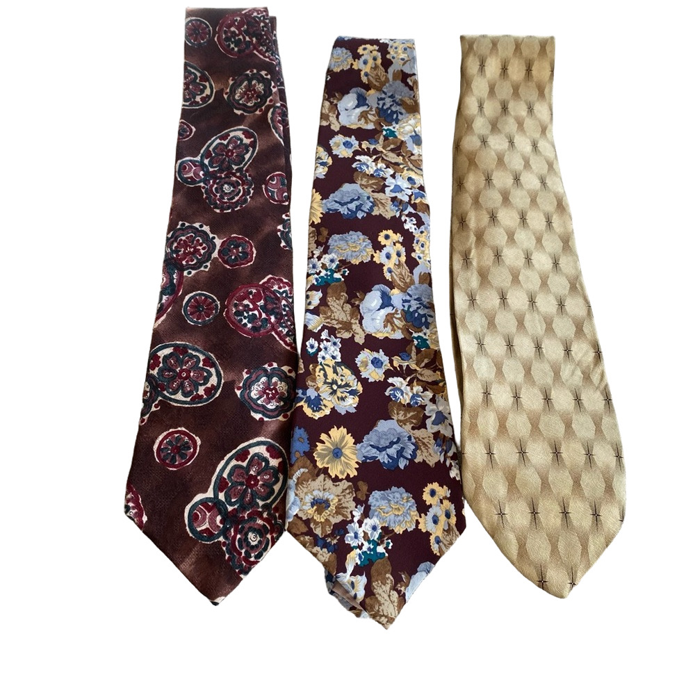 Grateful Dead w/2 other all silk Tie Collection